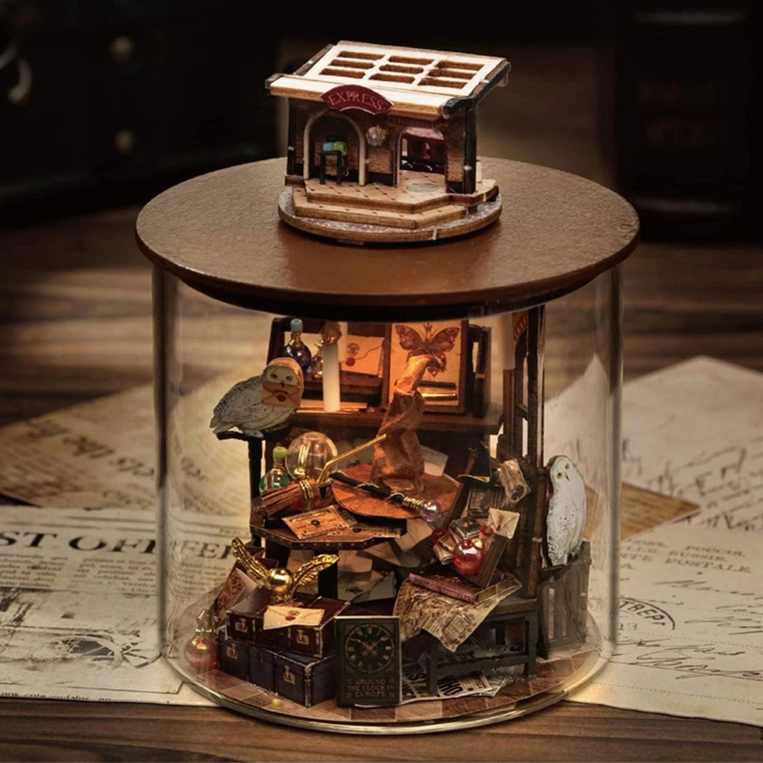 Miniature Glass Bottles Booknookkit Book Nook Kit Miniature Glass Bottles Booknookkit Book Nook Kit