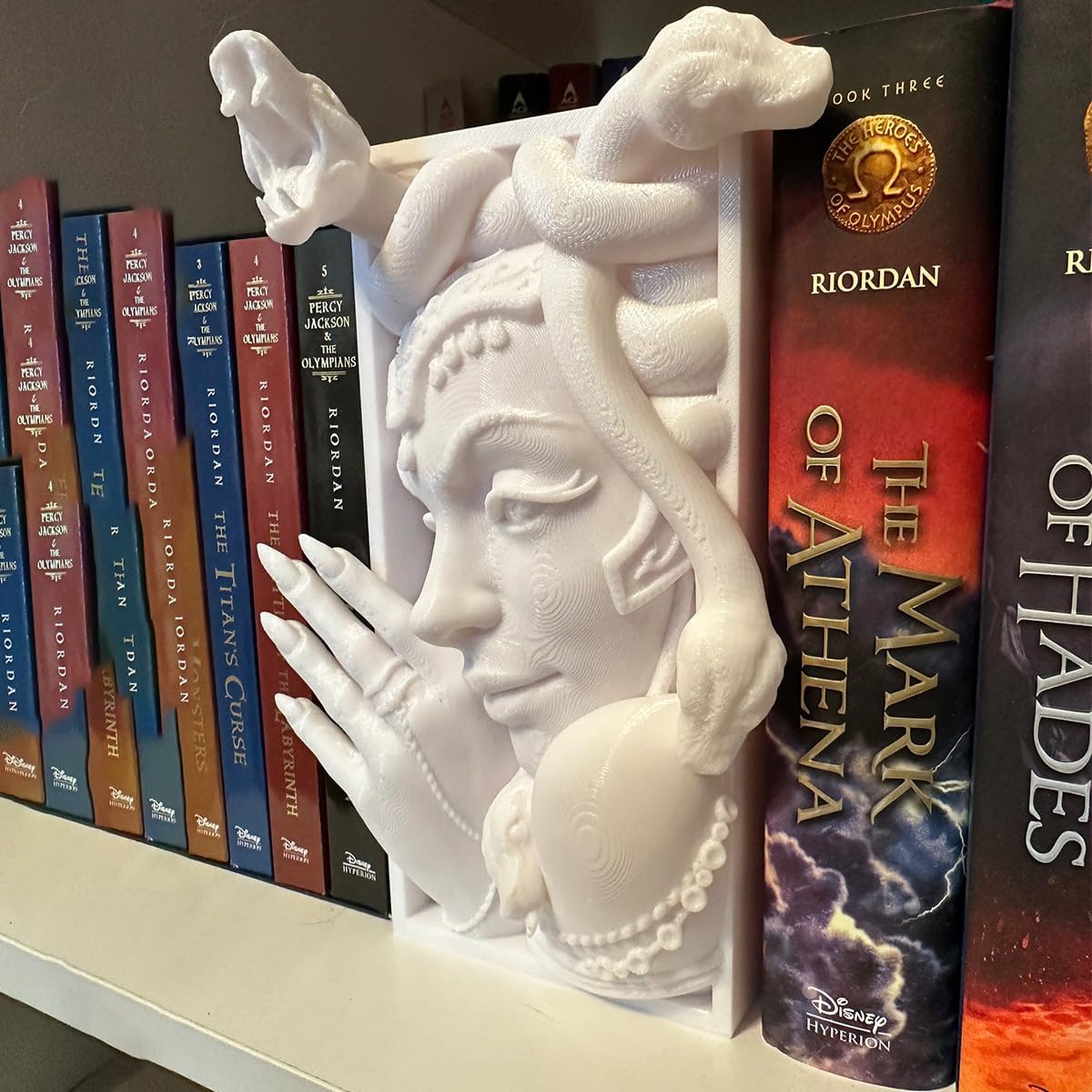 DIY Paintable Medusa Book Nook