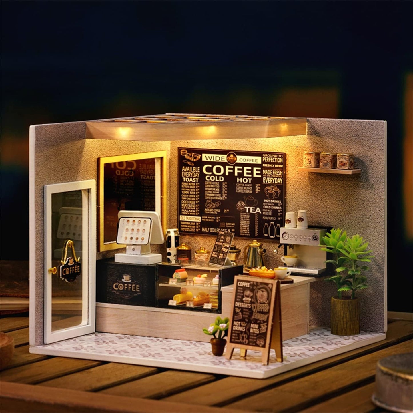 Neustále kavárna DIY DIY SOUTY