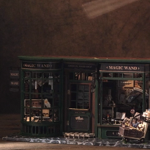 Magical Wand Shop DIY Dollhouse Kit