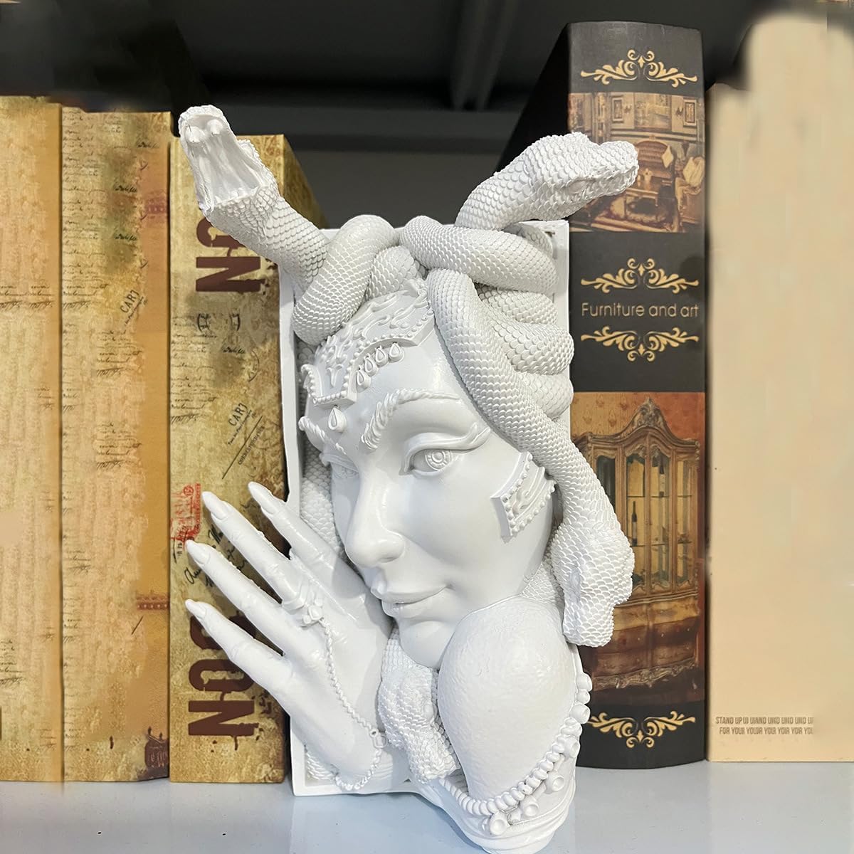 DIY Paintable Medusa Book Nook