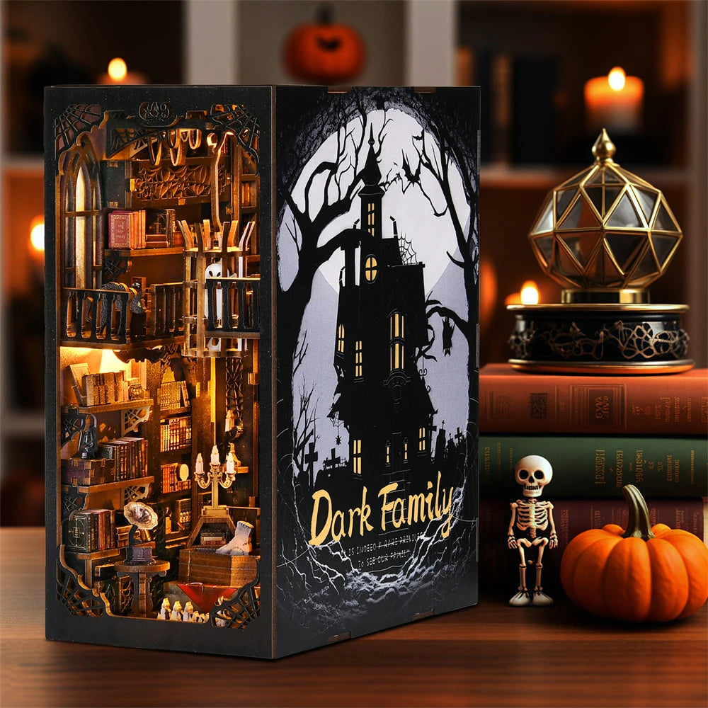 Gothic Family Book Nook Kit - Book Nook Kit