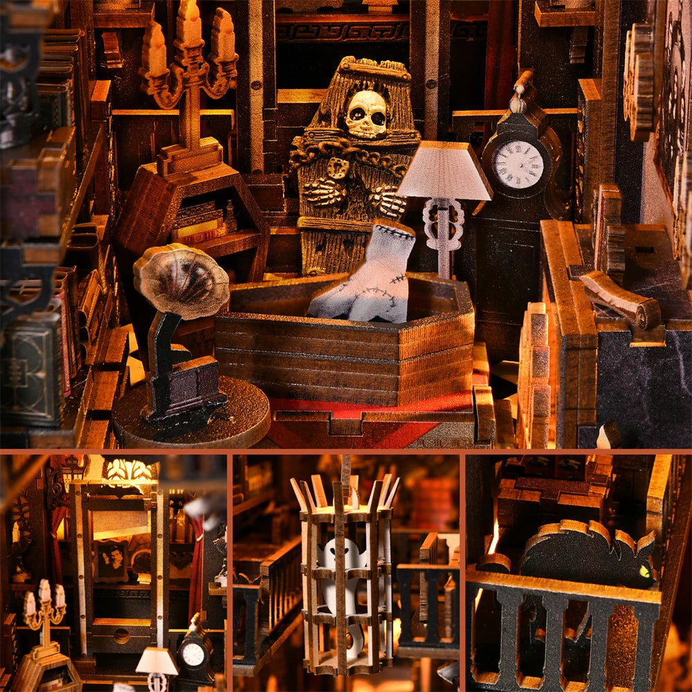 Gothic Family Book Nook Kit - Book Nook Kit