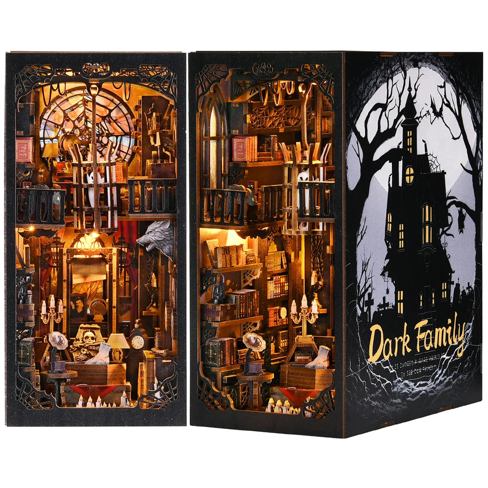 Gothic Family Book Nook Kit - Book Nook Kit
