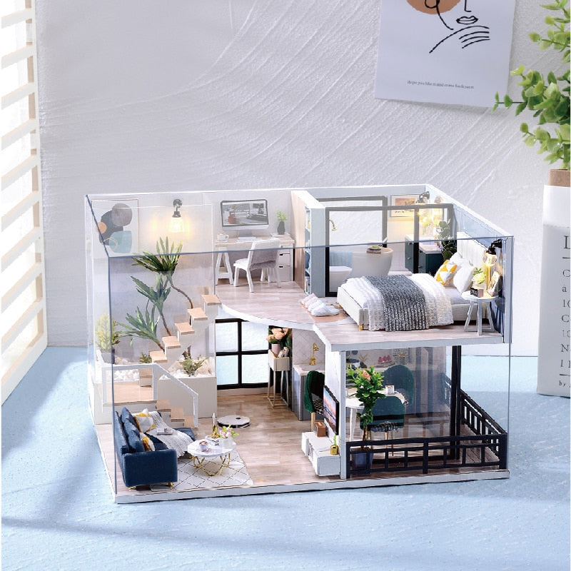 Kit Dollhouse Diy Cluthar Cluthar Cluthar