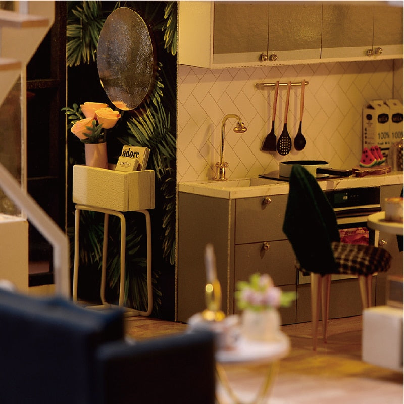 Kit Dollhouse Diy Cluthar Cluthar Cluthar