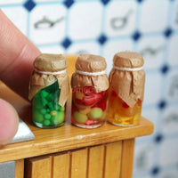 3pcs canned fruit