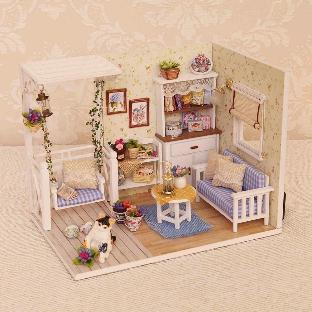 Kätzchen Tagebuch Architektur DIY Dollhouse Kit