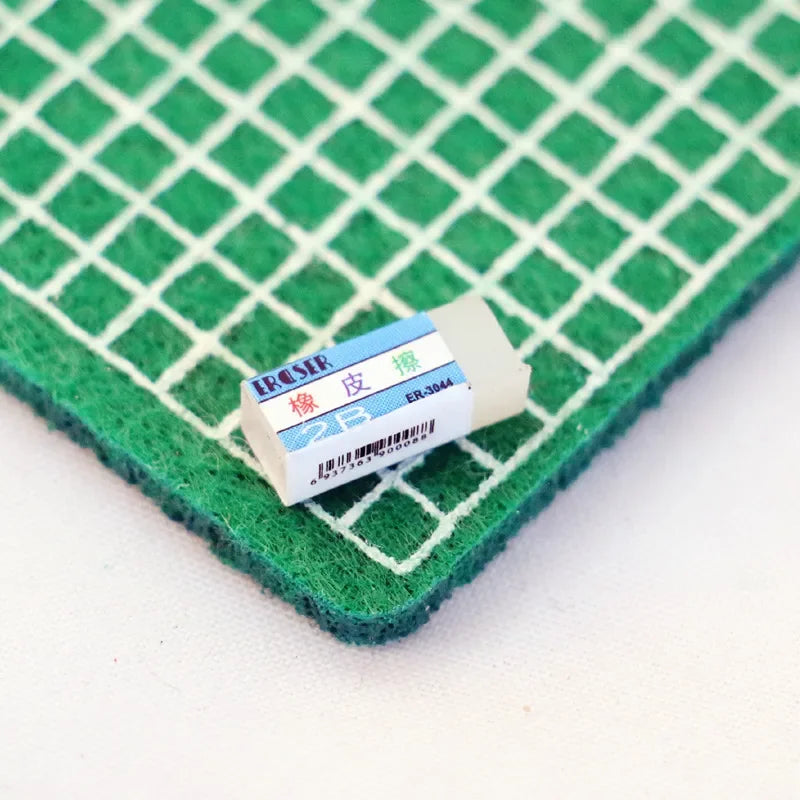 Mini Eraser Set – 1:12 Scale Dollhouse School Supplies