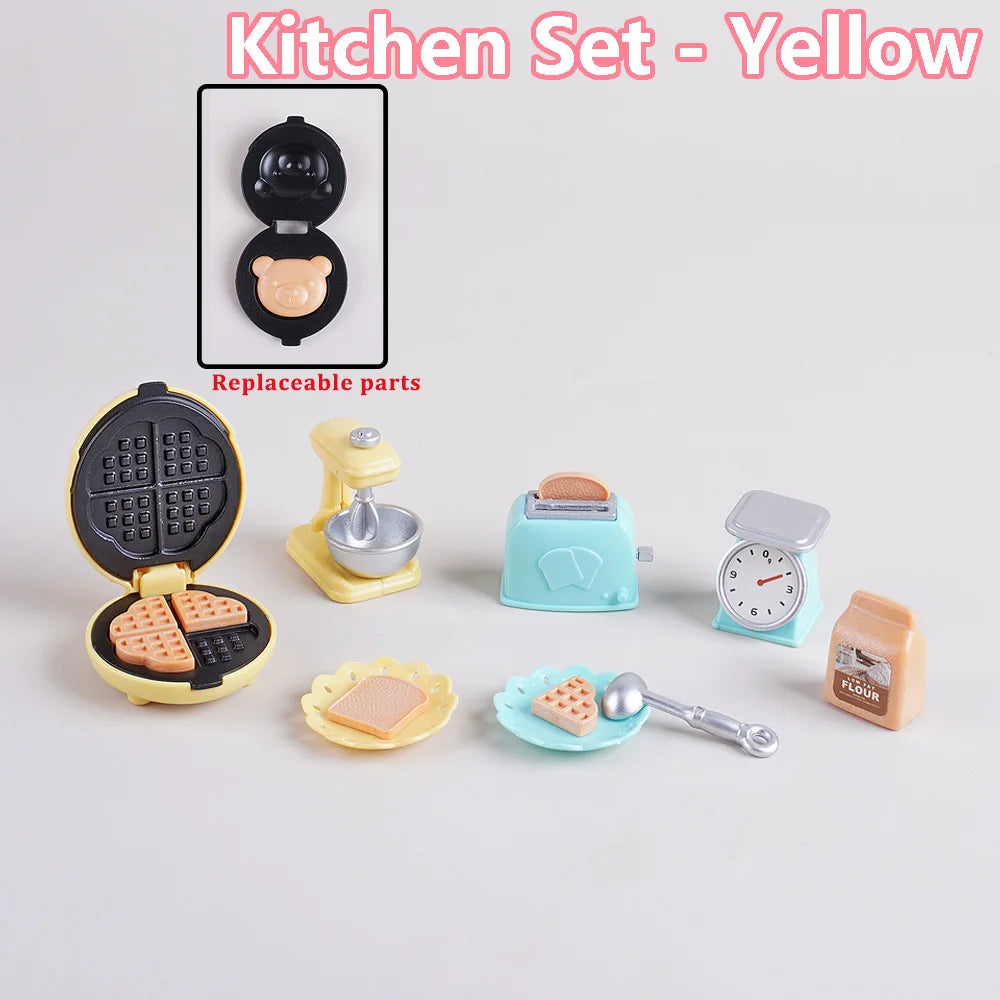 Miniature Cooking Set – 1:12 Scale Dollhouse Kitchen Accessories