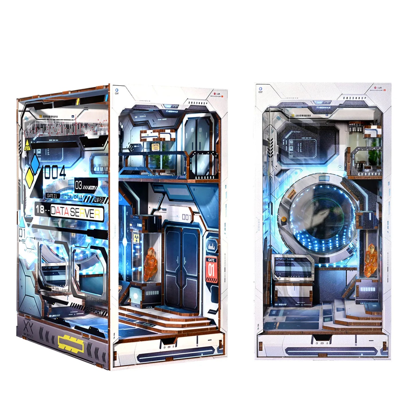 Sci-fi HUB Alien Leabhar DIY Kit Nook Kit