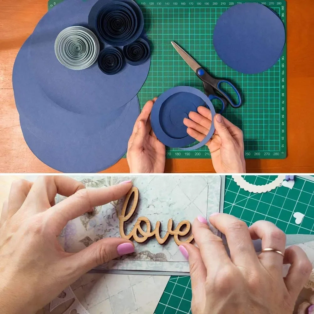 Patchwork & DIY Cutting Board – A3 A4 A5 Manual Craft Cutter Mat