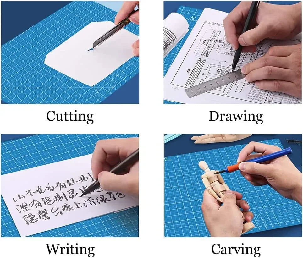 Patchwork & DIY Cutting Board – A3 A4 A5 Manual Craft Cutter Mat
