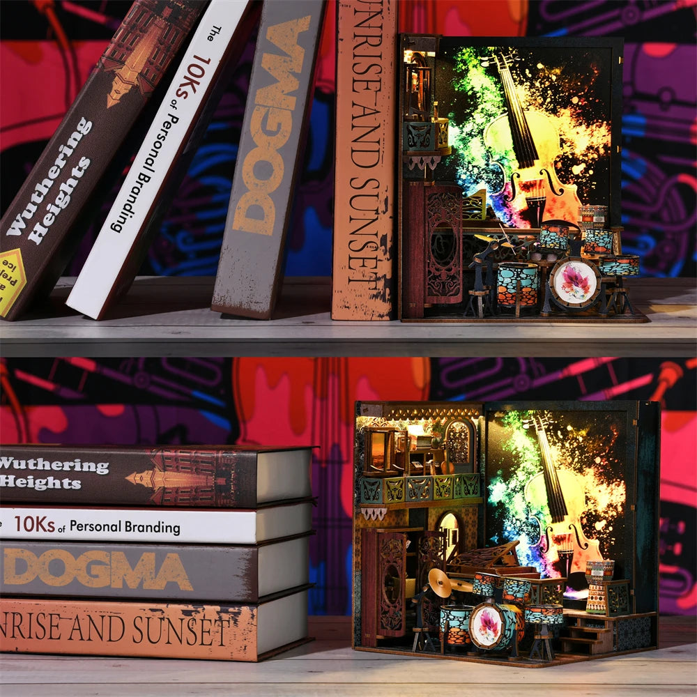 Explosive Notes Miniature Book Nook Kit