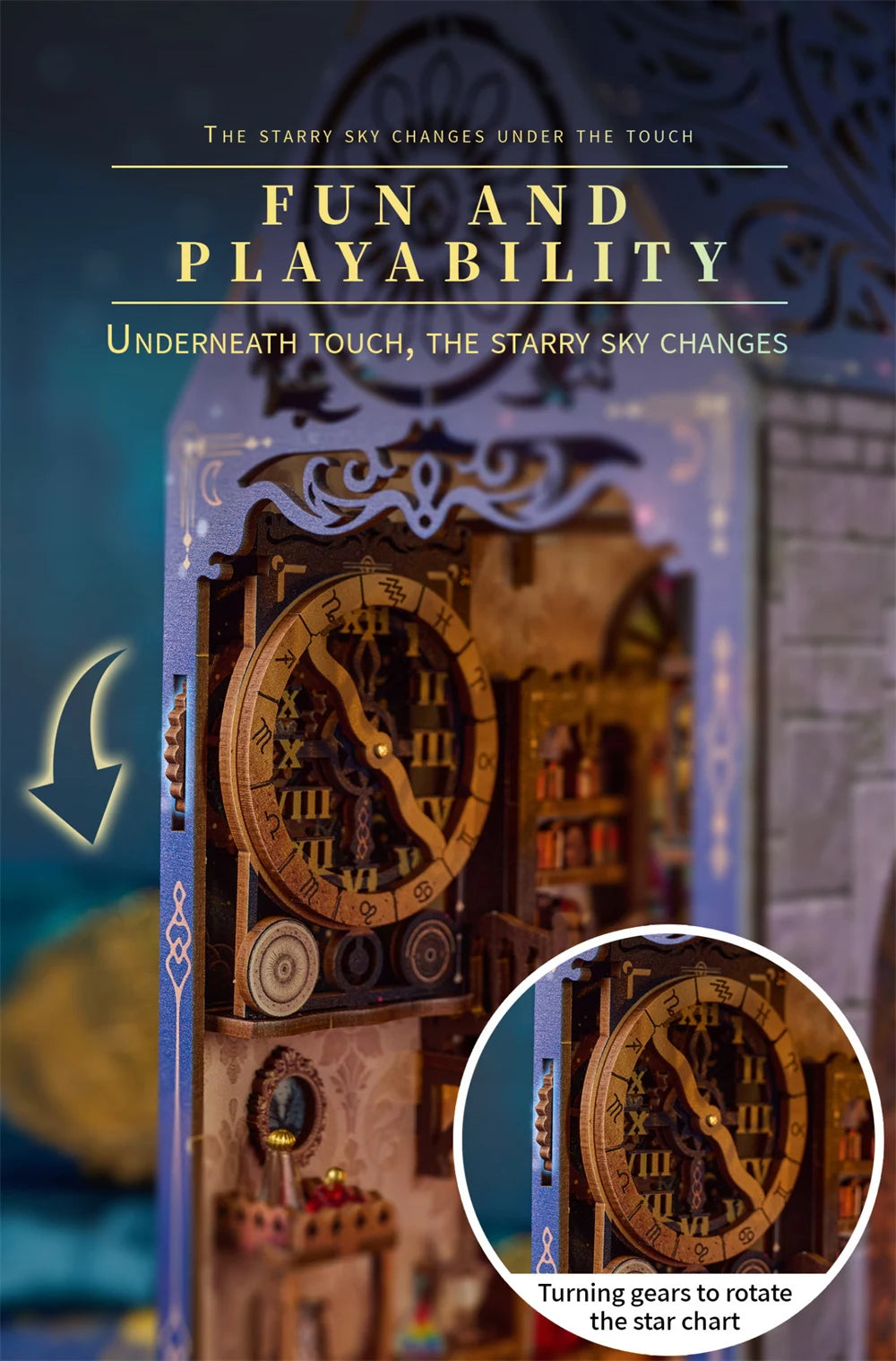 Magic Book Nook DIY Kit - Mystical Research Society
