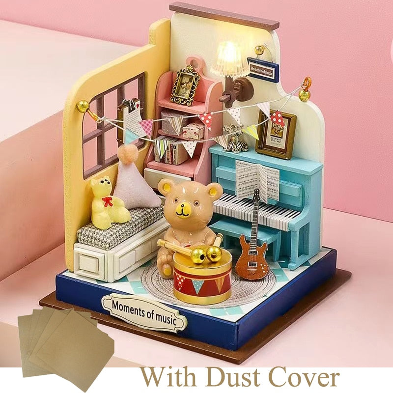 Lucky Sweet Room DIY Dollhouse Kit