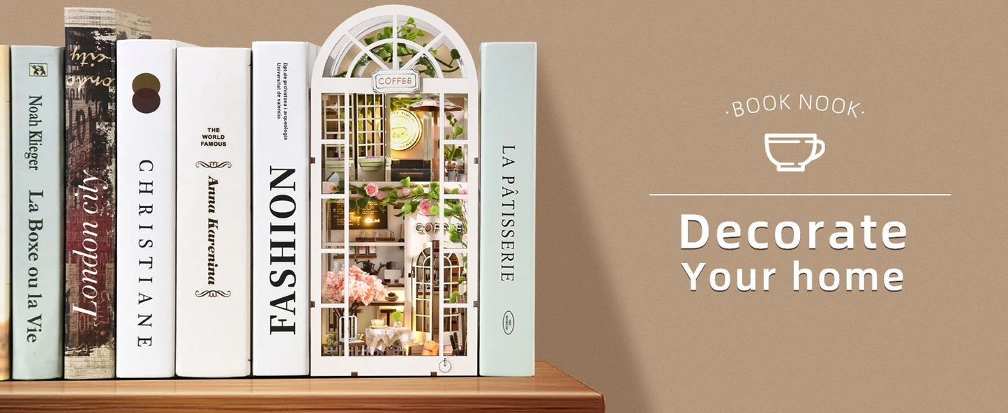 Coffee Garden DIY Book Nook Kit