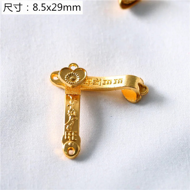 Mini Gold Bar & Coin Set – 5pcs Dollhouse Props