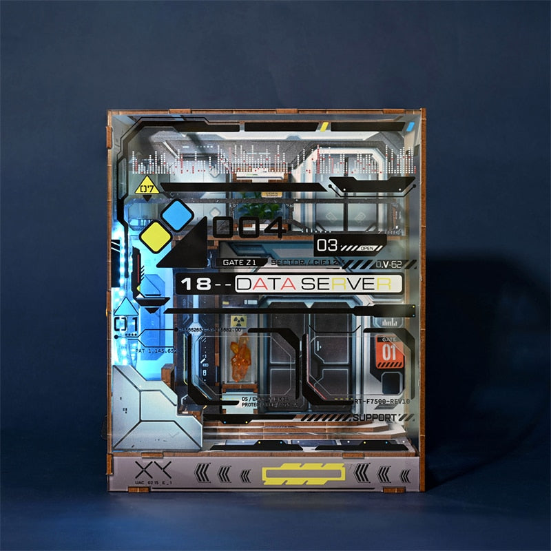 Sci-fi HUB Alien Leabhar DIY Kit Nook Kit