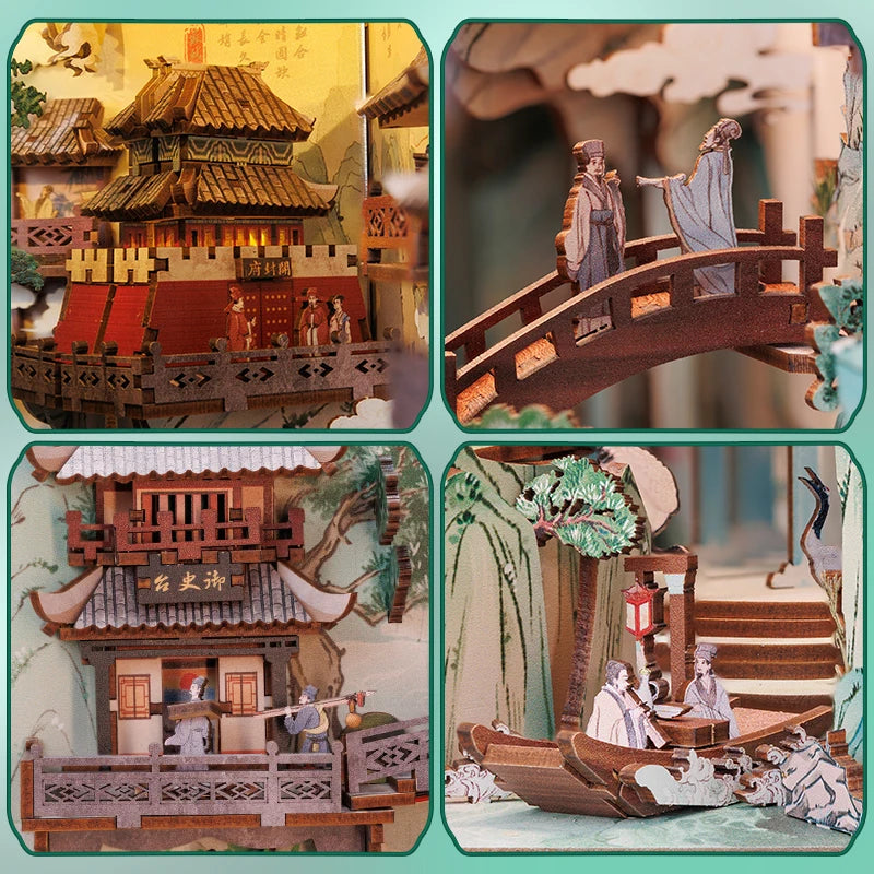 Su Dongpo’s Life DIY Book Nook Kit