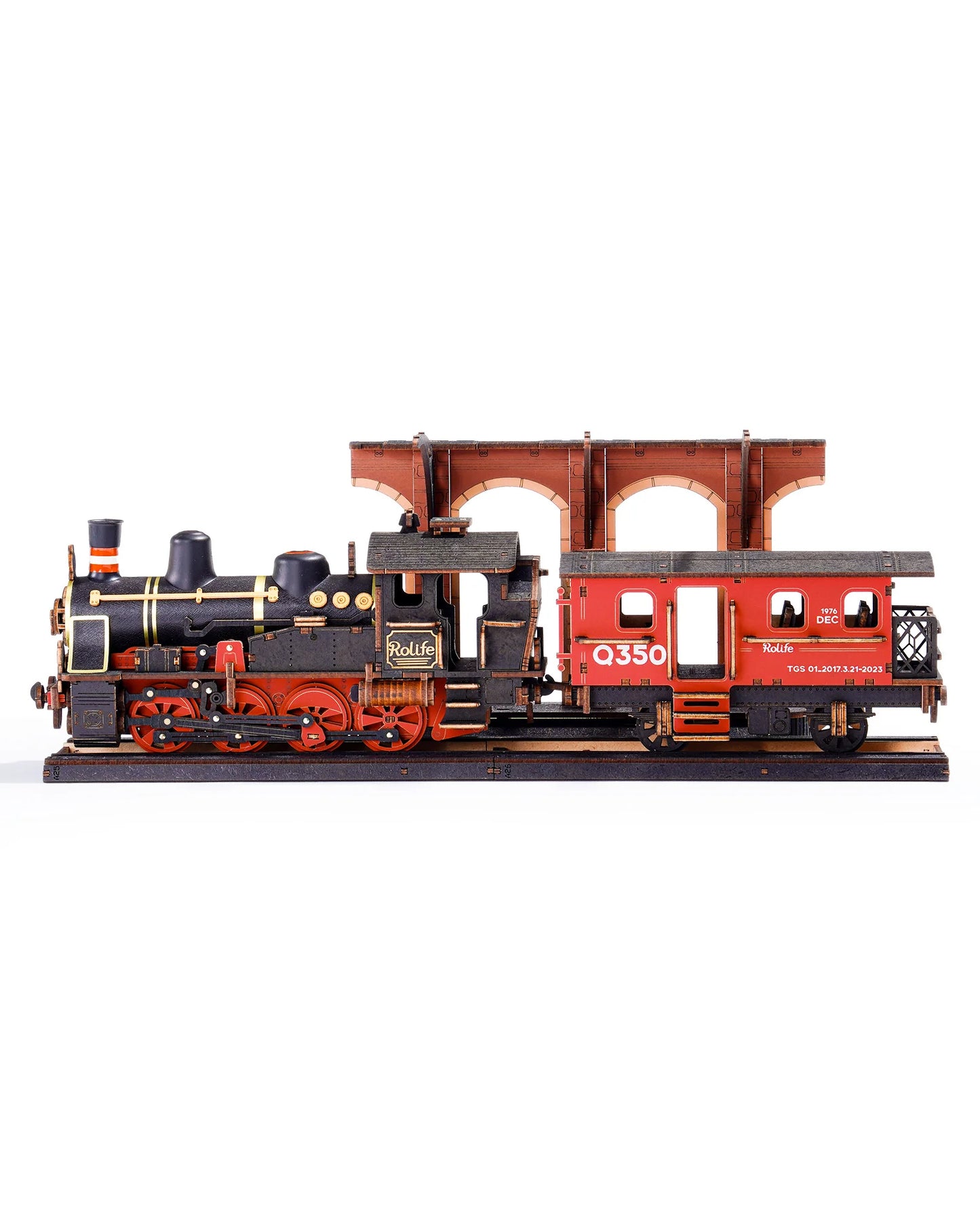 Steam Journey 3D Wooden Train Puzzle by Rolife