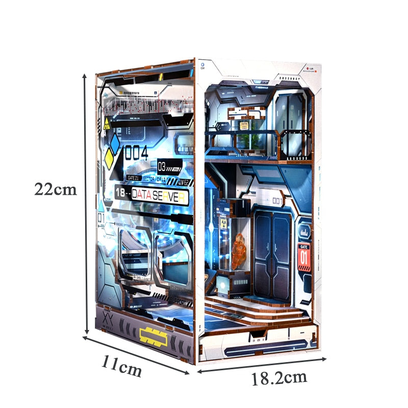 Sci-fi HUB Alien Leabhar DIY Kit Nook Kit