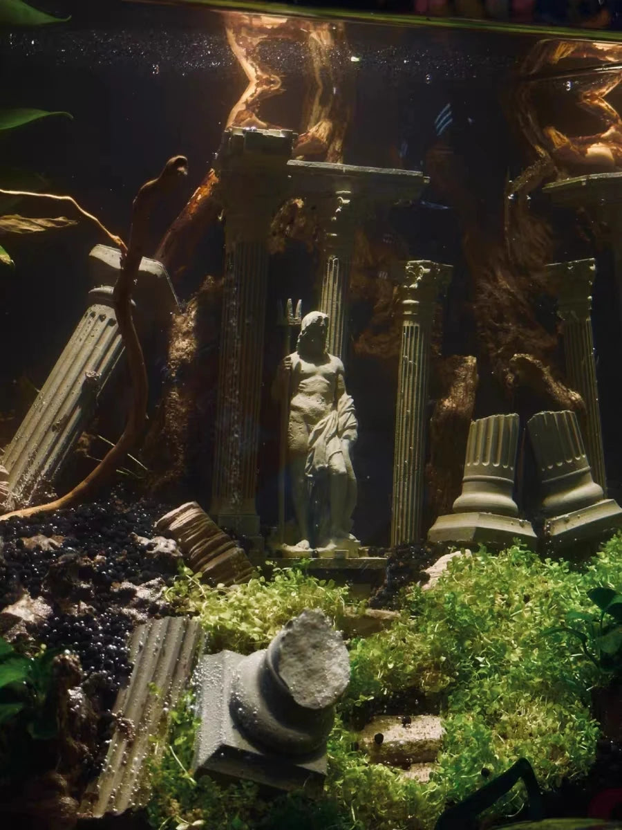 Roman Architecture Resin Statue book nook kit – view 12