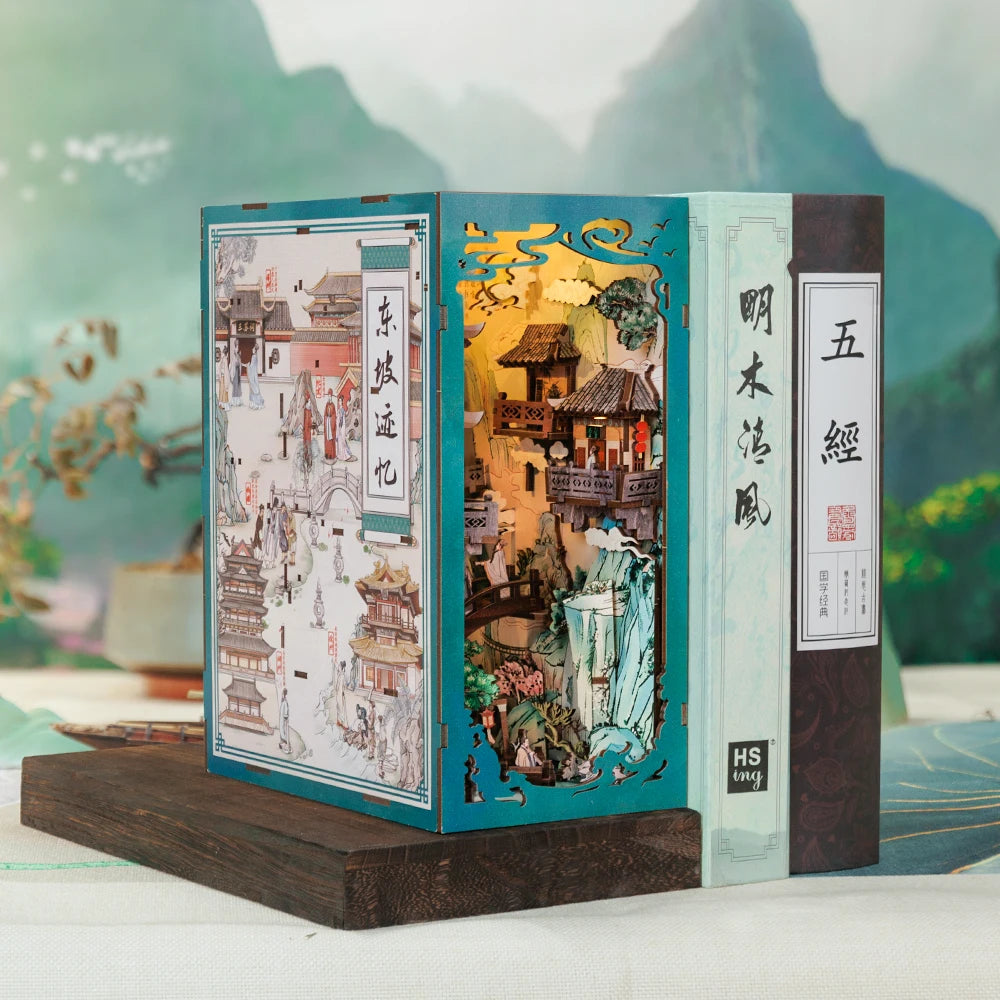 Su Dongpo’s Life DIY Book Nook Kit