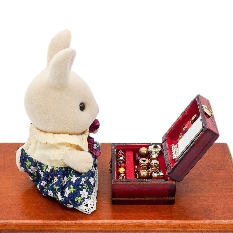 Miniature Jewelry Box – 1:12 Dollhouse Room Decor