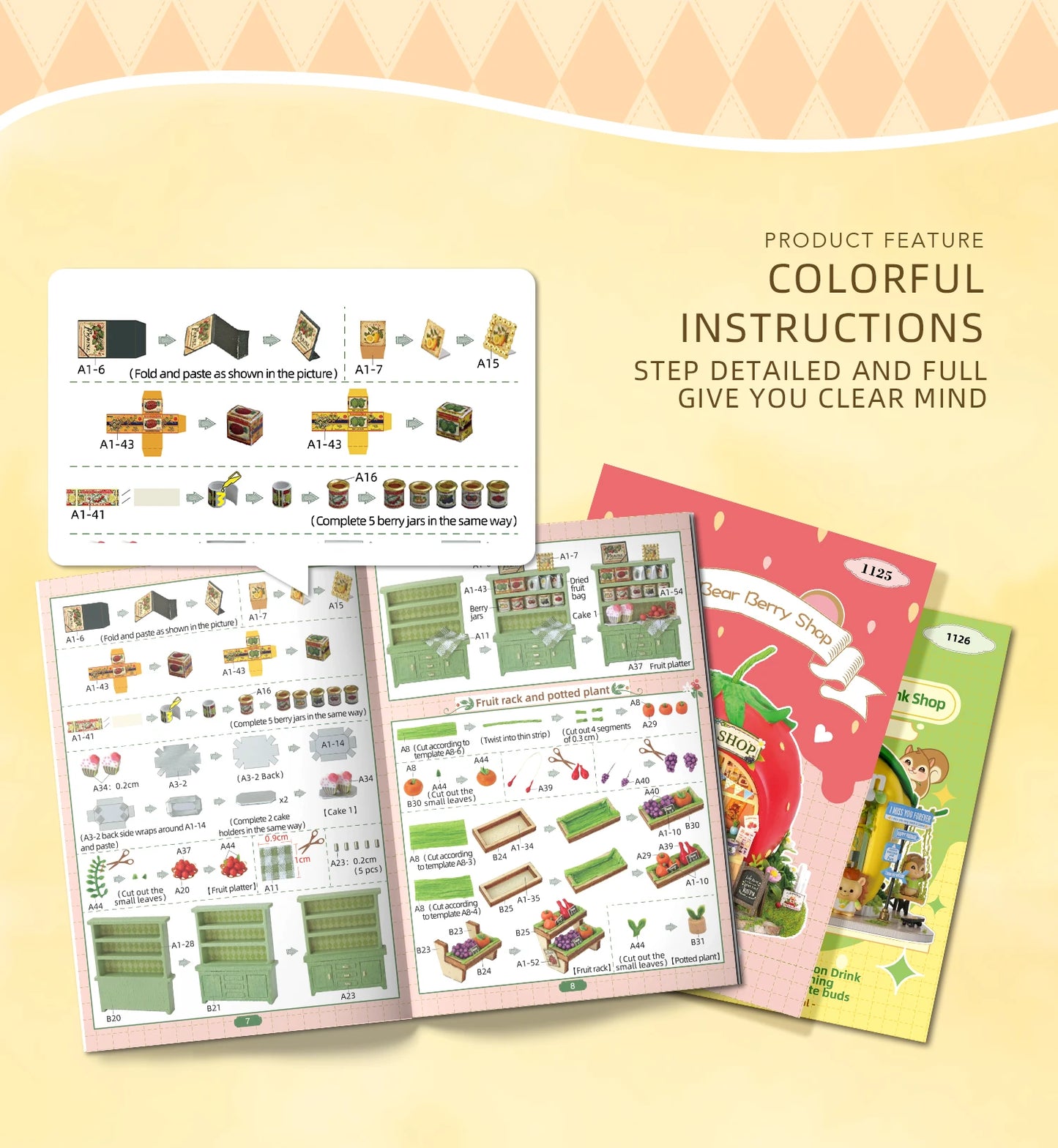 Wooden Miniature Furniture miniature house kit – view 23