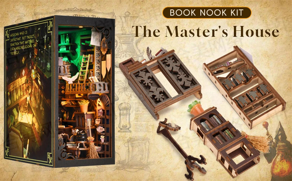The Master’s House DIY Book Nook Kit