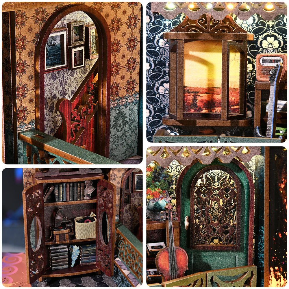 Explosive Notes Miniature Book Nook Kit