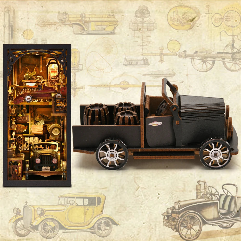 Car Players DIY Book Nook Kit