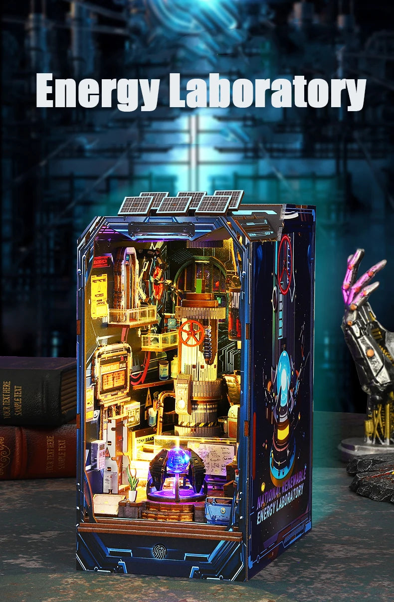Sci-Fi Energy Lab Book Nook Kit