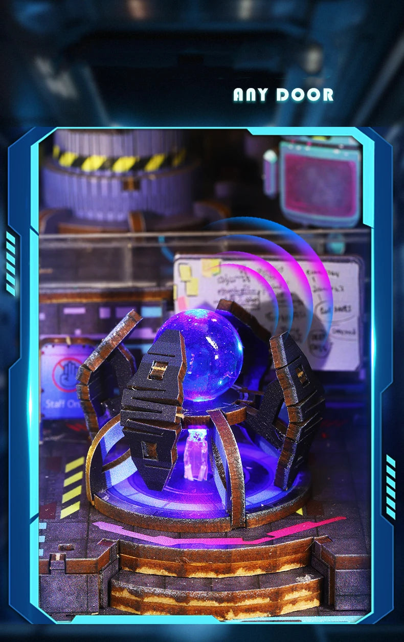 Sci-Fi Energy Lab Book Nook Kit