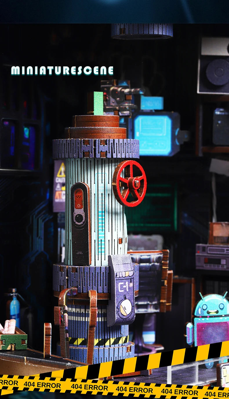 Sci-Fi Energy Lab Book Nook Kit