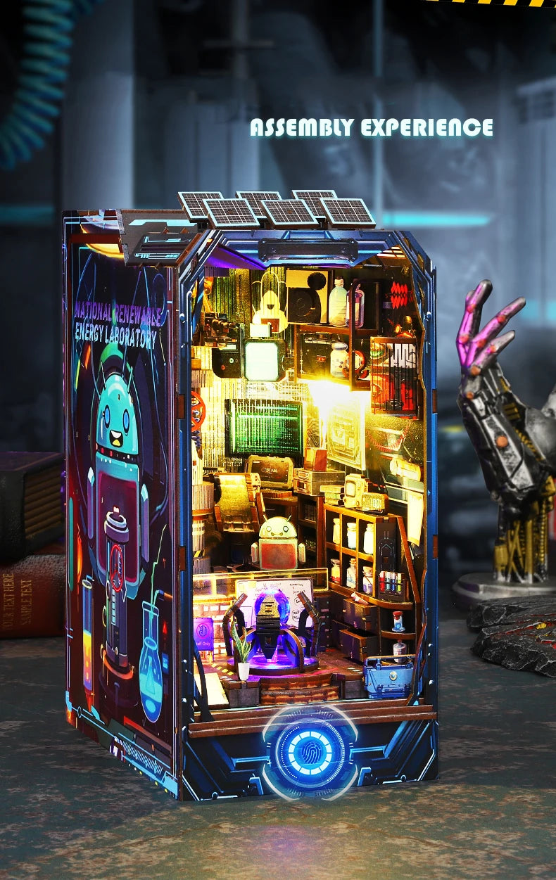 Sci-Fi Energy Lab Book Nook Kit