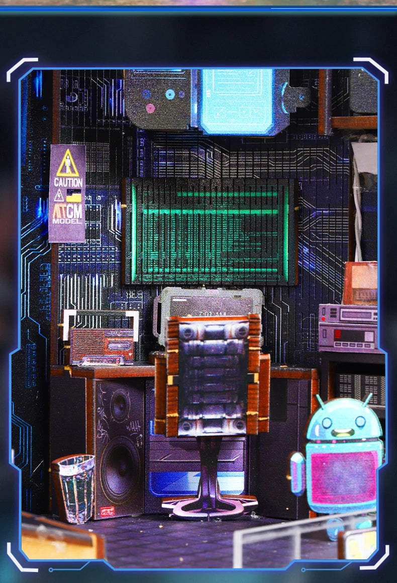 Sci-Fi Energy Lab Book Nook Kit
