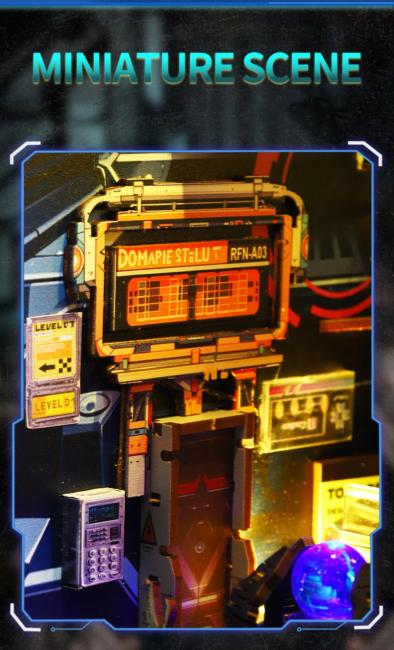 Sci-Fi Energy Lab Book Nook Kit