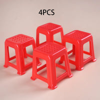 4Pc-Red Chair