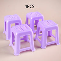 4Pc-Purple Chair