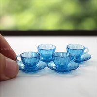 4 cup and saucer E