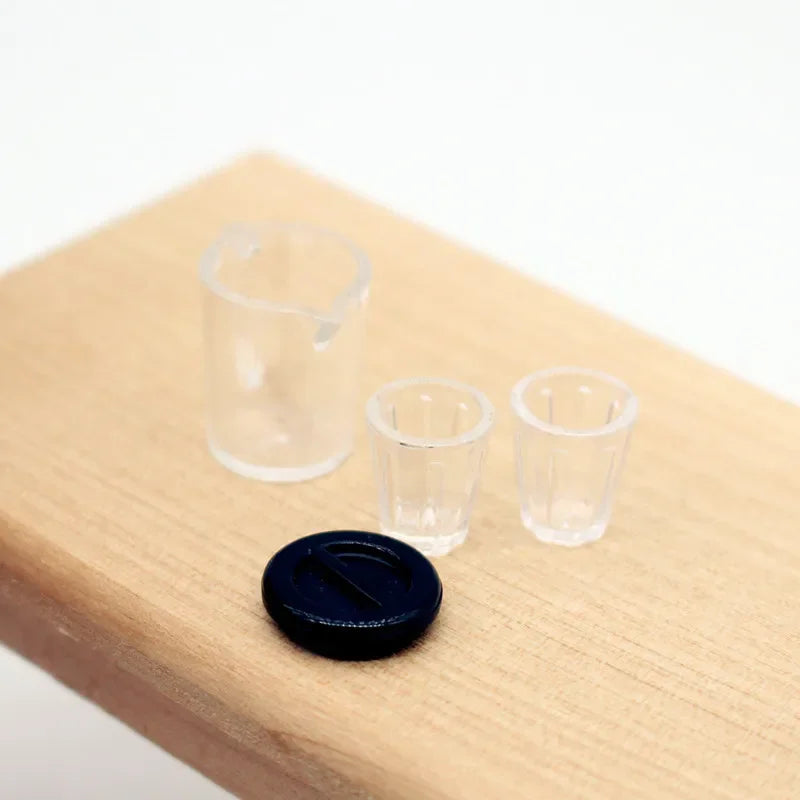Miniature Water Pitcher & Cups Set