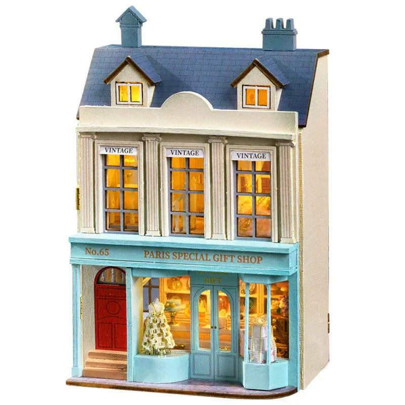 Cutebee Mini Villa Garden DIY Dollhouse Kit