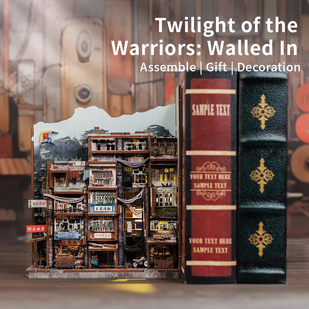 Discover the Magic of Twilight of the Warriors: Walled In DIY Book Nook Kit