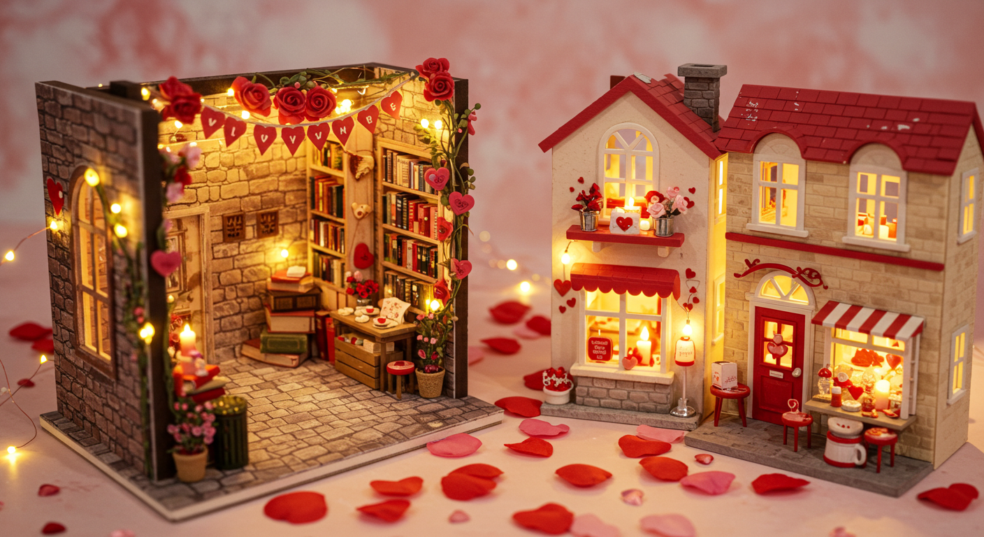 Unforgettable Valentine's Day Gifts: DIY Book Nook Kits to Spark Creativity and Love