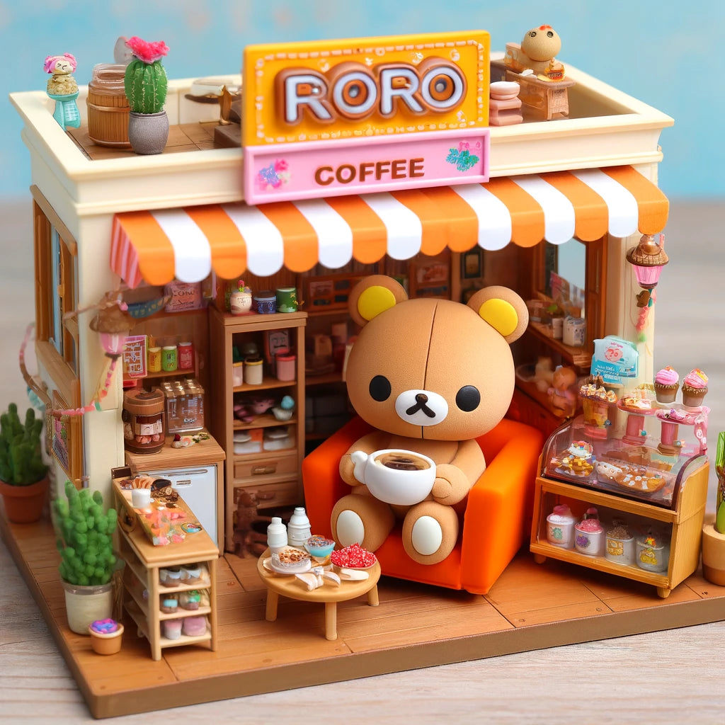 Rolife Miniatures Magical DIY Mini Worlds Book Nook Kit