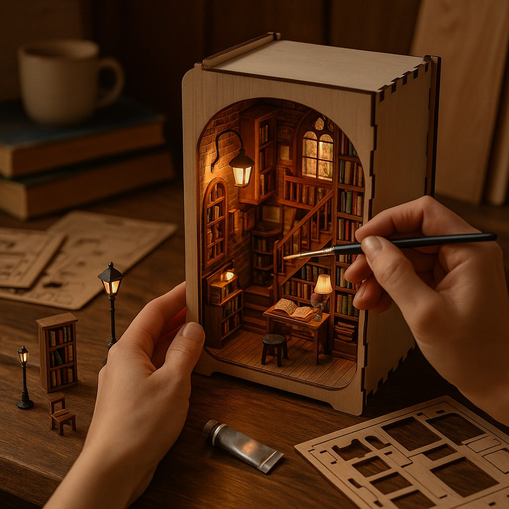 Unlock Creativity with Our Exquisite Book Nook Kits