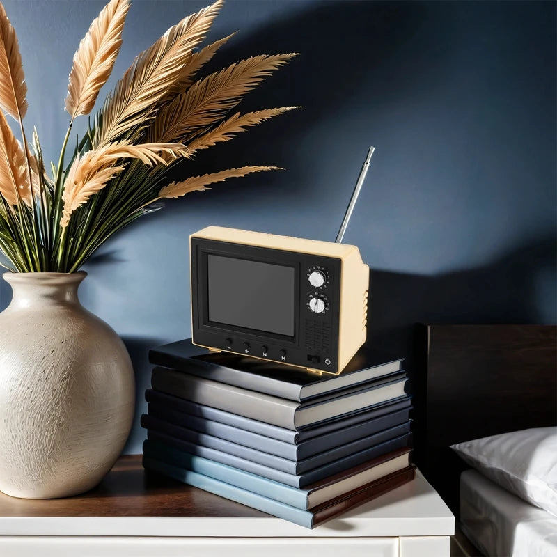 1:12 Miniature TV – Playable Video Retro Dollhouse TV   