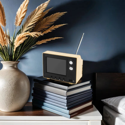 1:12 Miniature TV – Playable Video Retro Dollhouse TV   